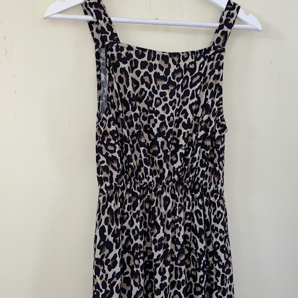 Vero Moda Leopard Print Sand Dress Size XS - Picture 9 of 12